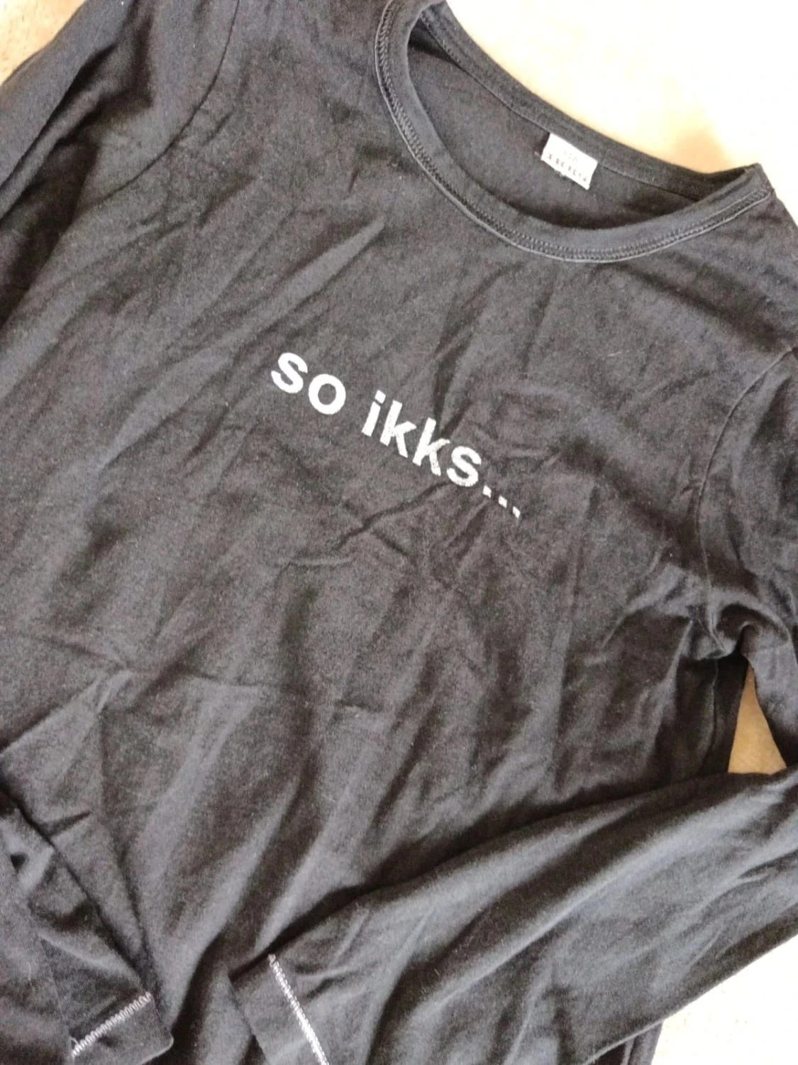 Camiseta IKKS preta para 14 anos – photo 2